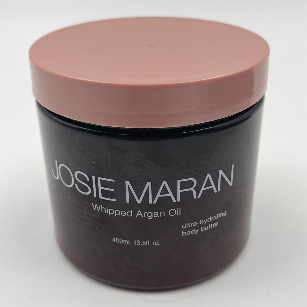 Josie Maran Whipped Argan Oil Body Butter Irish Cream 13.5oz 400ml Large READ